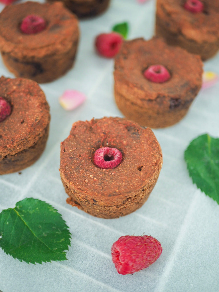 Raspberry, Beetroot and Cacao Muffins by Amelia Kay of Amelia’s Balanced Kitchen Naked Paleo Blog