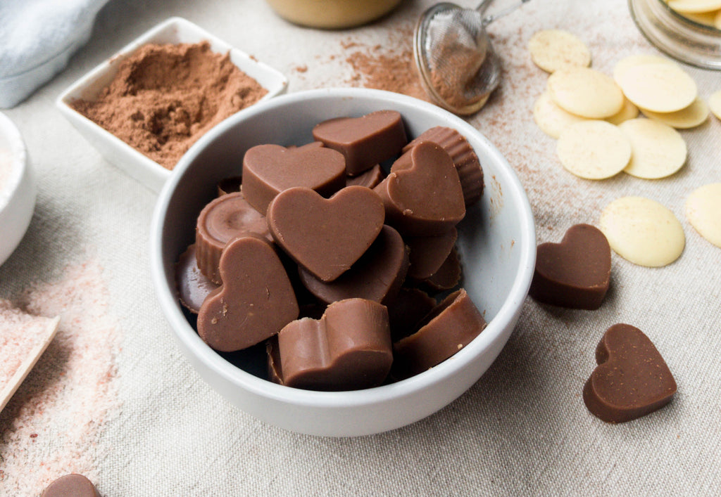 Naked Paleo Blog Recipe Peanut Butter Chocolate Valentine's Day Handmade Gift
