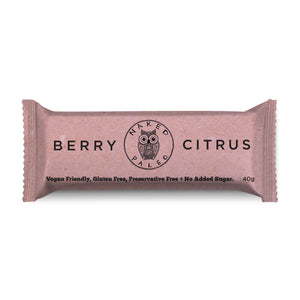 Berry Citrus Paleo Bar 40gr