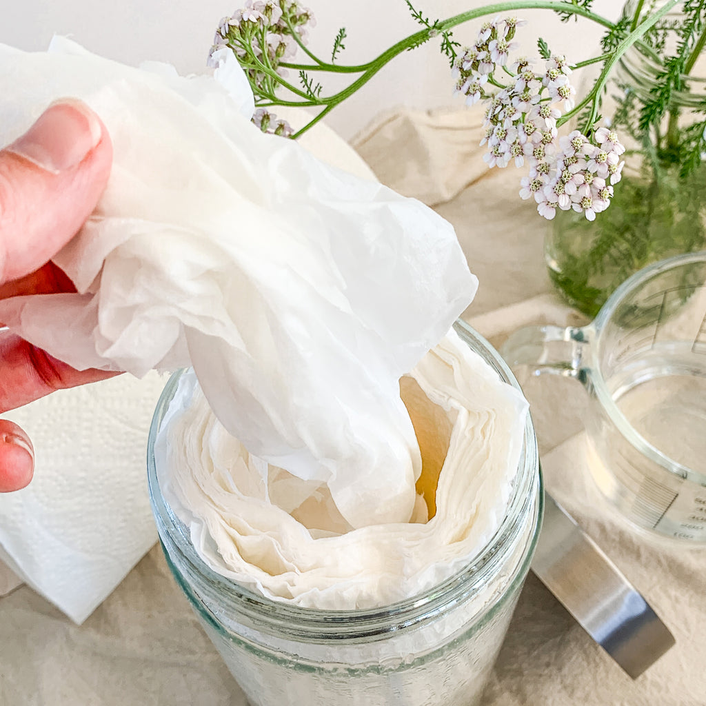 Low Waste Baby Wipes Recipe