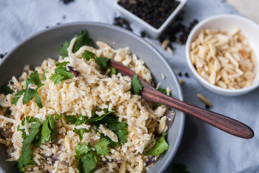 Naked Paleo Blog Cauliflower Rice Recipe Kelly Richardson The Gourmet Nutritionist