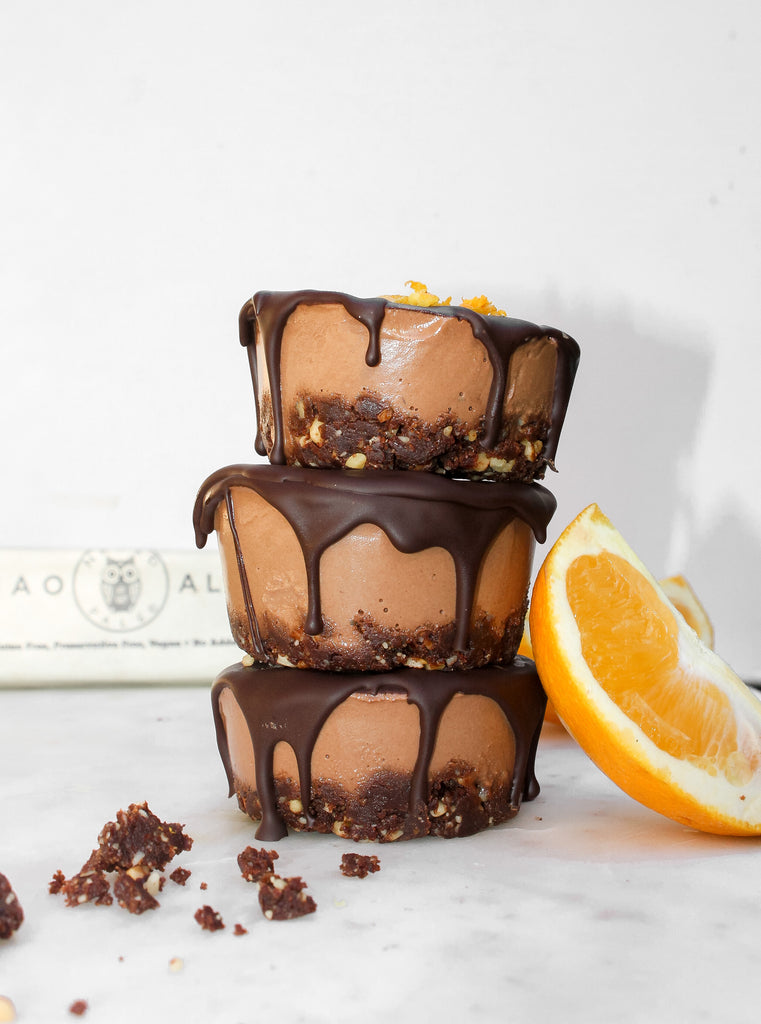Jaffa Cheesecake Cups with Lily Turton