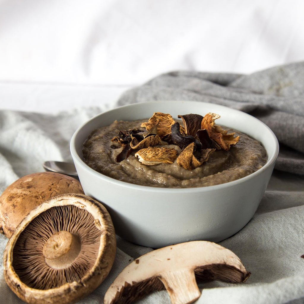 Mushroom and Parsnip Soup Recipe Naked Paleo Blog Healthy Bars and Mylk Infusion Latte Powders