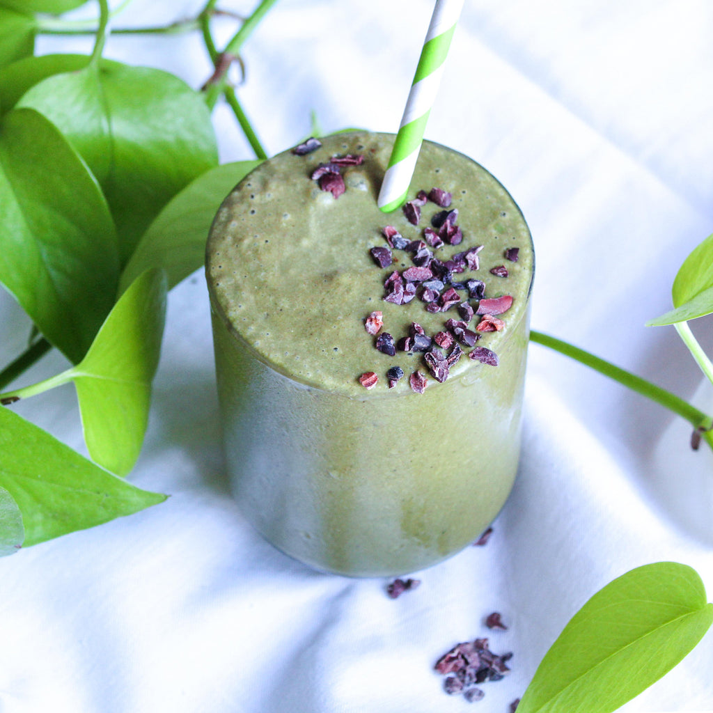Green Choc Chai Smoothie Recipe Naked Paleo Blog Healthy Bars and Mylk Infusion Latte Powders