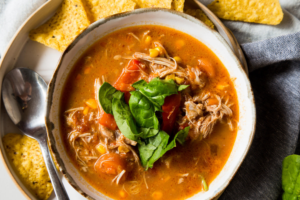 Naked Paleo Blog Slow Cooker Mexican Chicken Soup Recipe