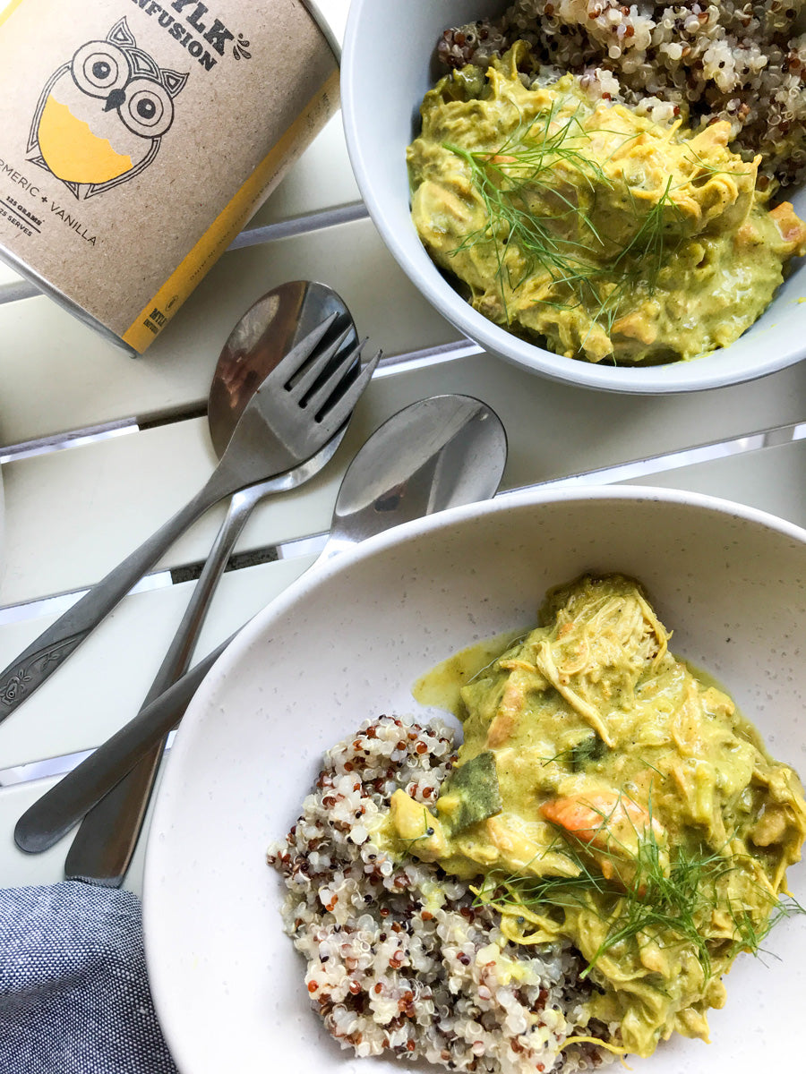 Naked Paleo Blog Shredded Turmeric Chicken Recipe