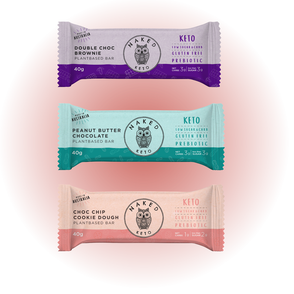 Clean Snack Bar Mixed Pack (Box of 15 x 40g)