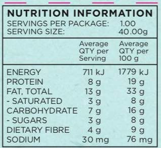 Peanut Butter Chocolate Snack Keto Bar (Box of 15 x 40g)