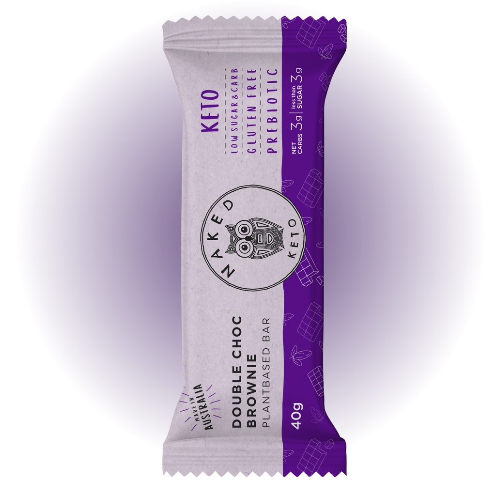 Double Chocolate Brownie Keto Snack Bars, Box of 15 x 40 g