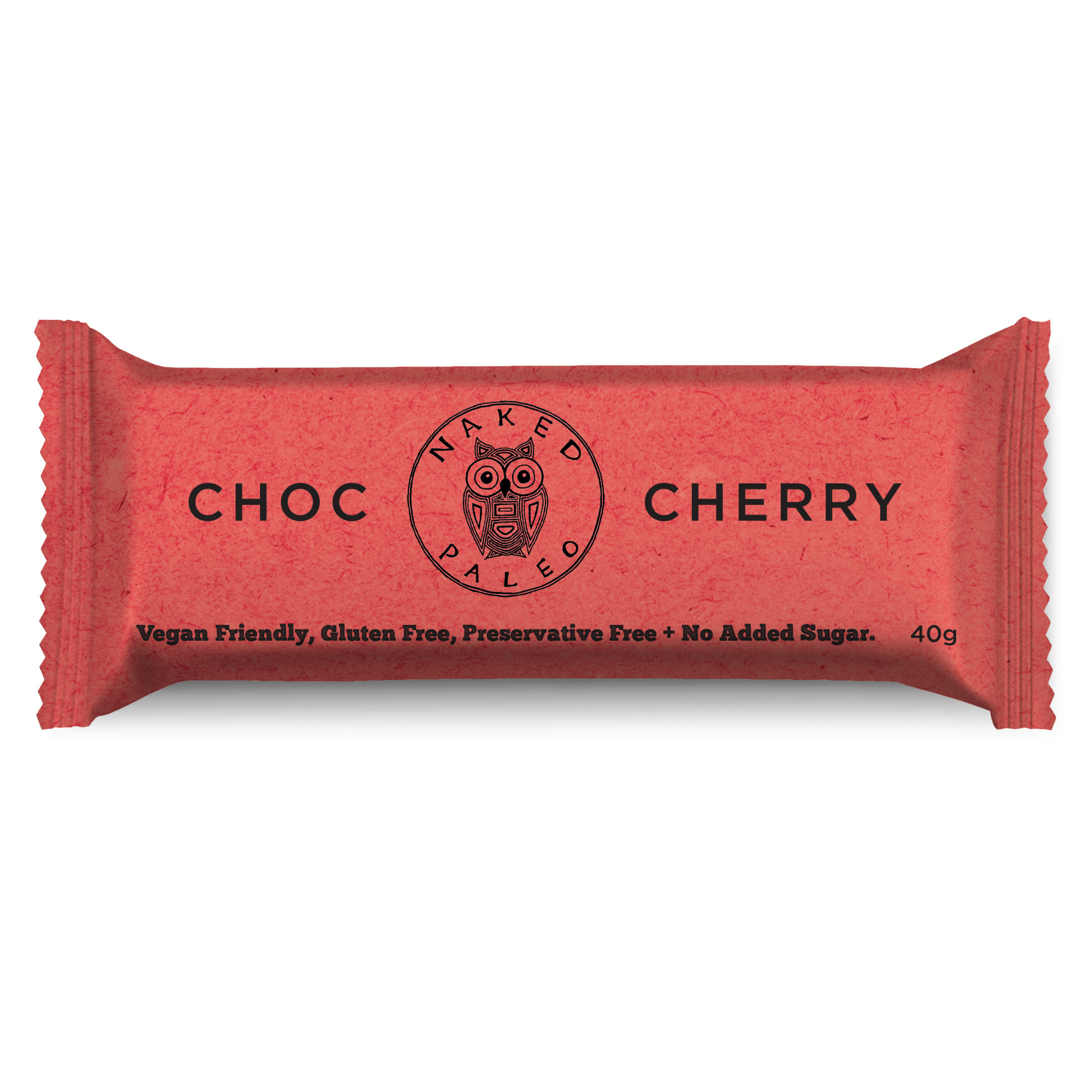Choc Cherry Paleo Snack Bar (Box of 15 x 40g)